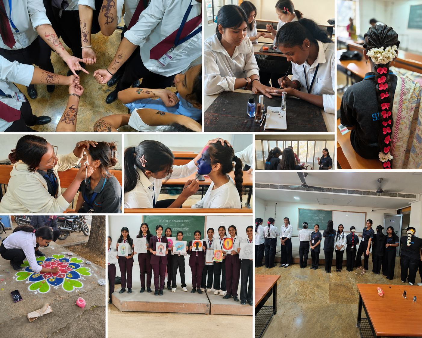 Glimpses of the Intra-College Cultural Competition &ndash; SBCMS