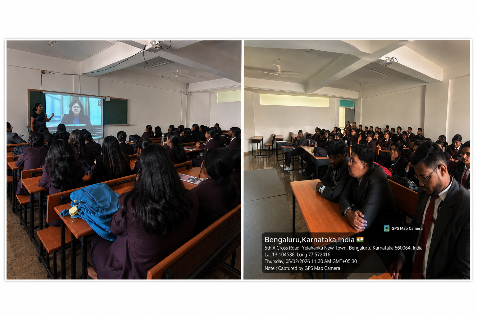 SB College Organizes Live Telecast of Union Budget 2026