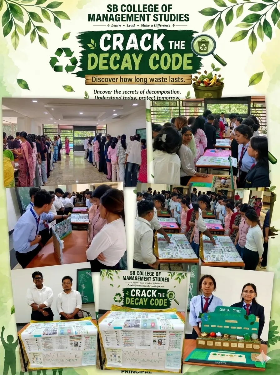Understand today, protect tomorrow: SB College students take on the decay code.
