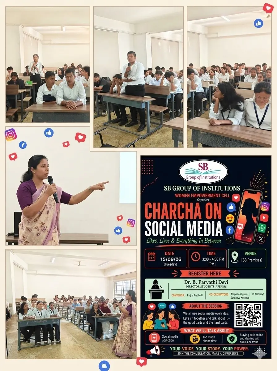Women Empowerment Cell Presents: Charcha on Social Media