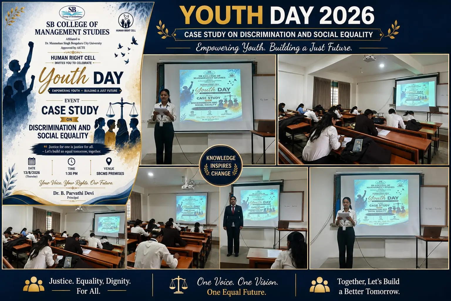 Inspiring Change Through Knowledge and Equality